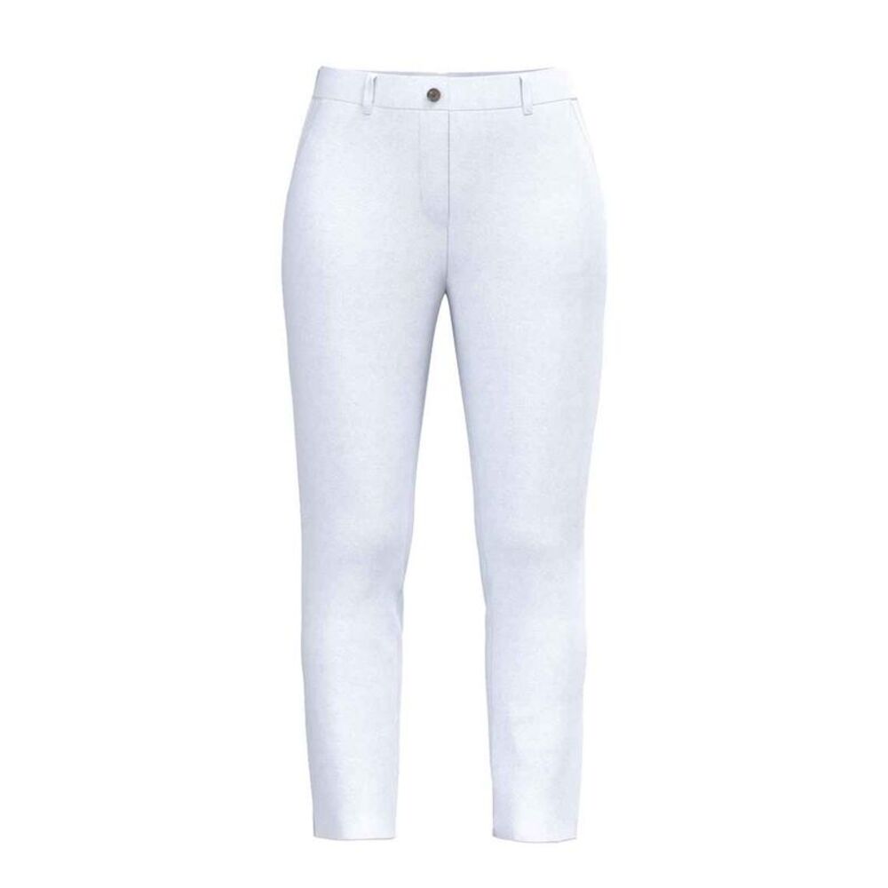Native Spirit Womens/Ladies Chino Pants / White